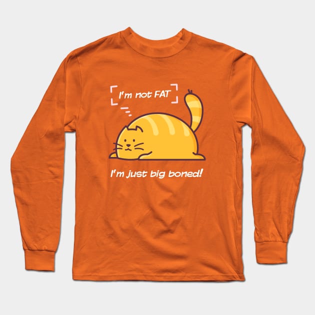 I'm not fat! Long Sleeve T-Shirt by zoljo